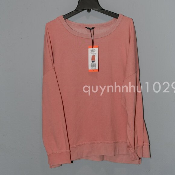 Buffalo Women's Crewneck Pullover Size XXL IN PINK - Picture 2 of 5